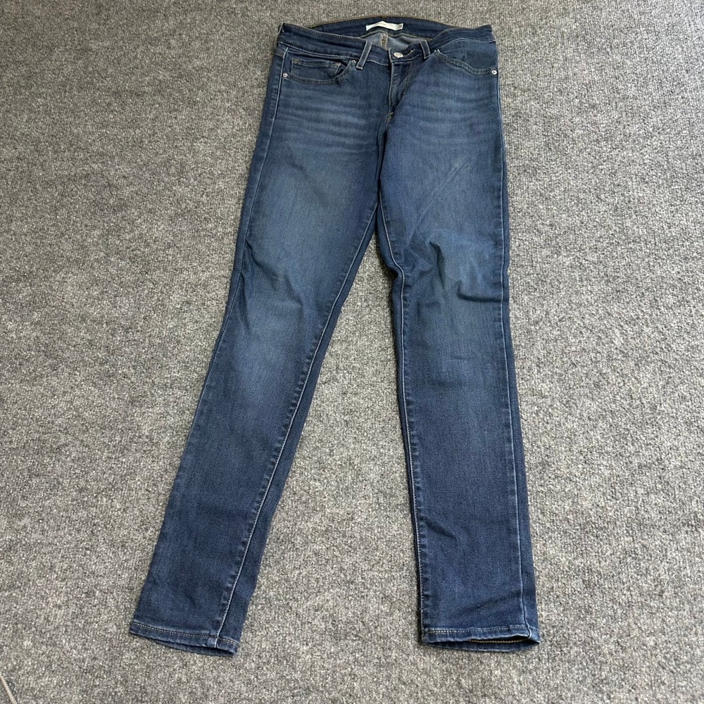Levi's Jeans Womens Size 28 Dark Wash 711 Skinny Fit Denim Casual Stretch